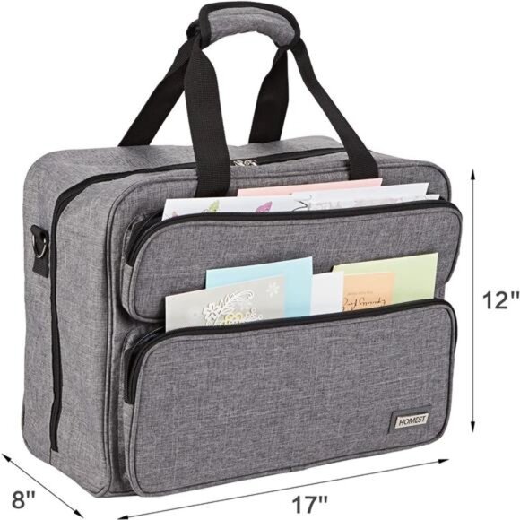 Sewing Machine Carrying Case, Universal Tote Bag with Shoulder Strap - Picture 5 of 7